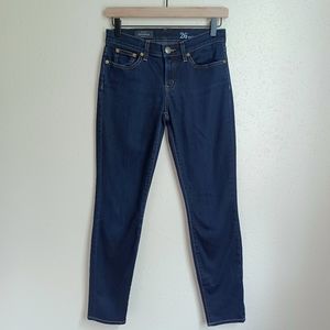 J. Crew Toothpick Ankle Dark Wash Jeans Size 26